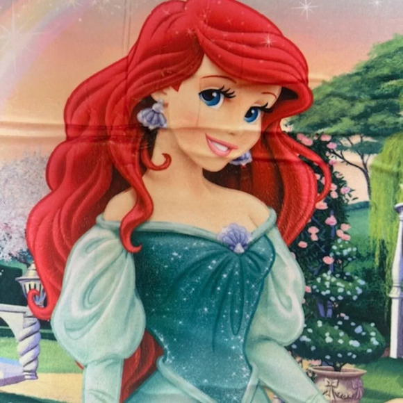 Disney Princess Rug, 30x45 Non Slip Backing Cinderella, Ariel Belle Bed/Bath - Picture 8 of 9